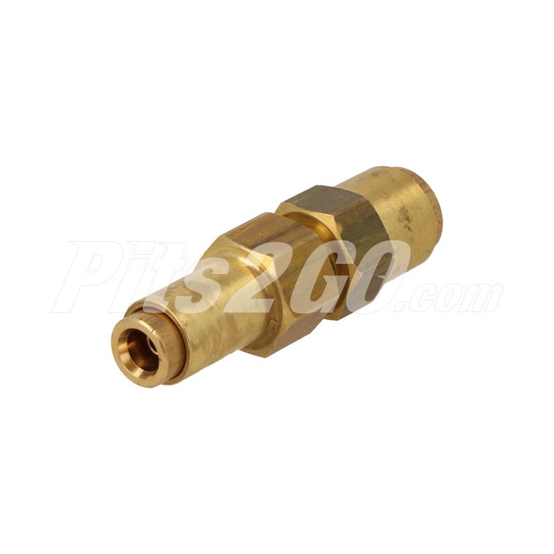 Conexi&oacute;n recta  1/4 x 3/8 para Tractocami&oacute;n, Marca Volvo, compatible con FH,VNL image number null