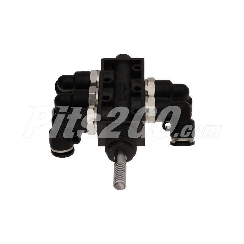 Polo v&aacute;lvula neum&aacute;tica 5 v&iacute;as para Buses, Marca Marcopolo, compatible con Boxer, MBO image number null