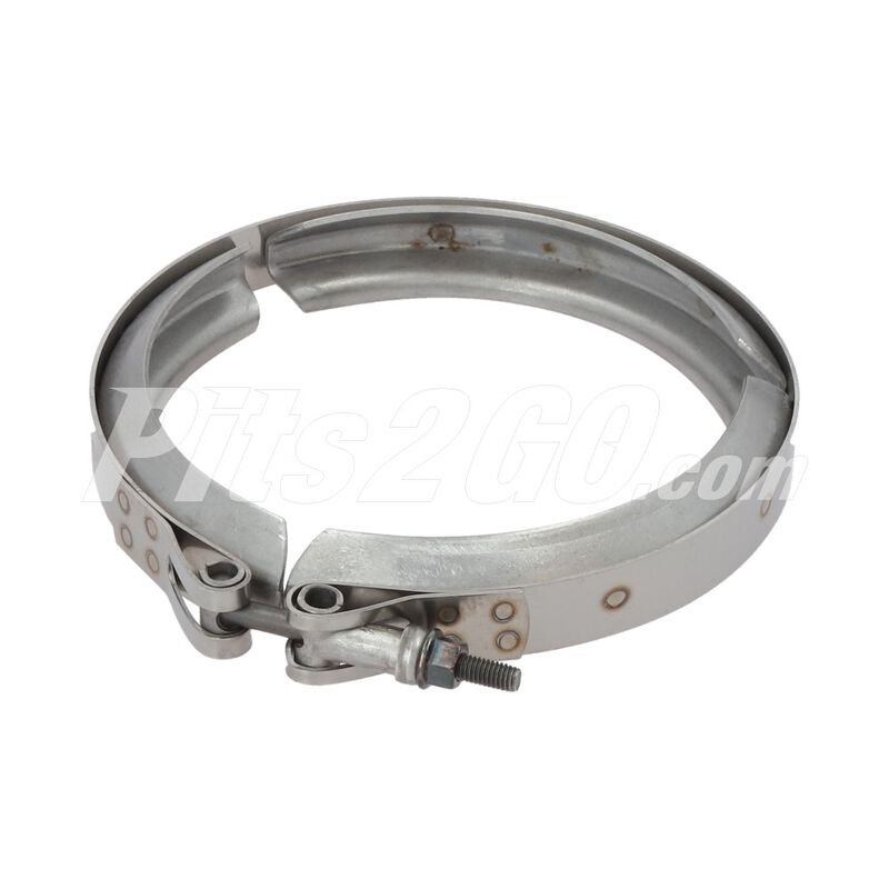 Abrazadera tubo de escape para Tractocami&oacute;n, Marca Freightliner, compatible con Gen&eacute;rico image number null