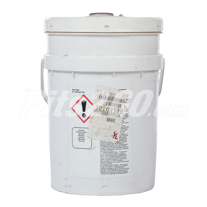 Aceite para transmisión manual  Cubeta 19 litros,Marca del producto: ZF Ecofluid,"Número de parte: ZF0671072120 image number null