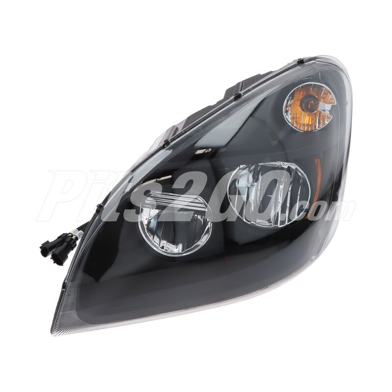 Faro izquierdo c/mod led base negra para Tractocami&oacute;n, Marca Alliance, compatible con Cascadia image number null