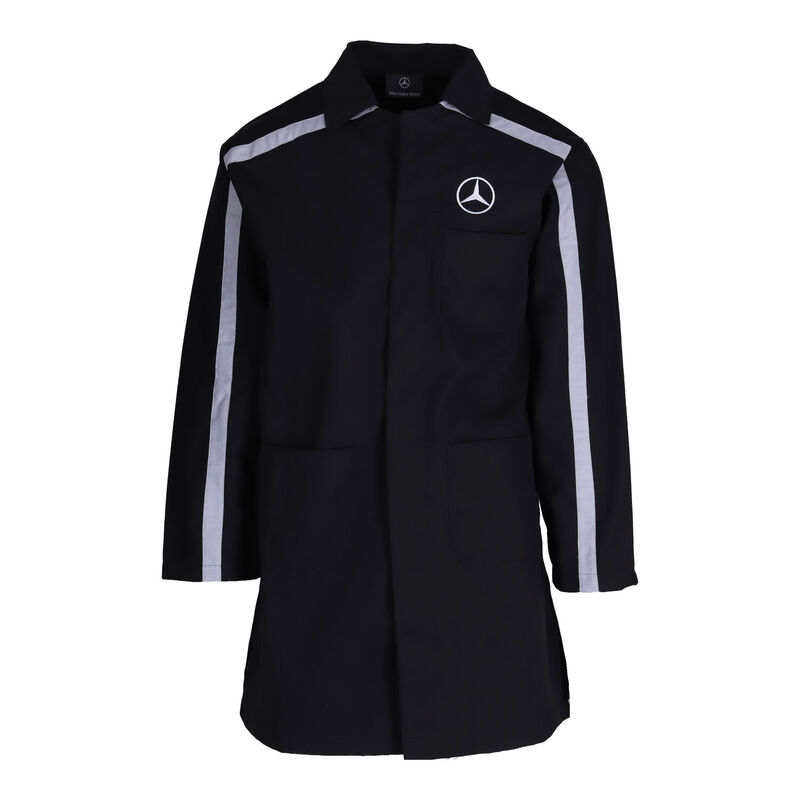 Bata industrial negra reflejante, para Tractocamión, Marca del producto: Mercedes-Benz, compatible con: Genérico,Número de parte: MBPBATIND001NG image number null