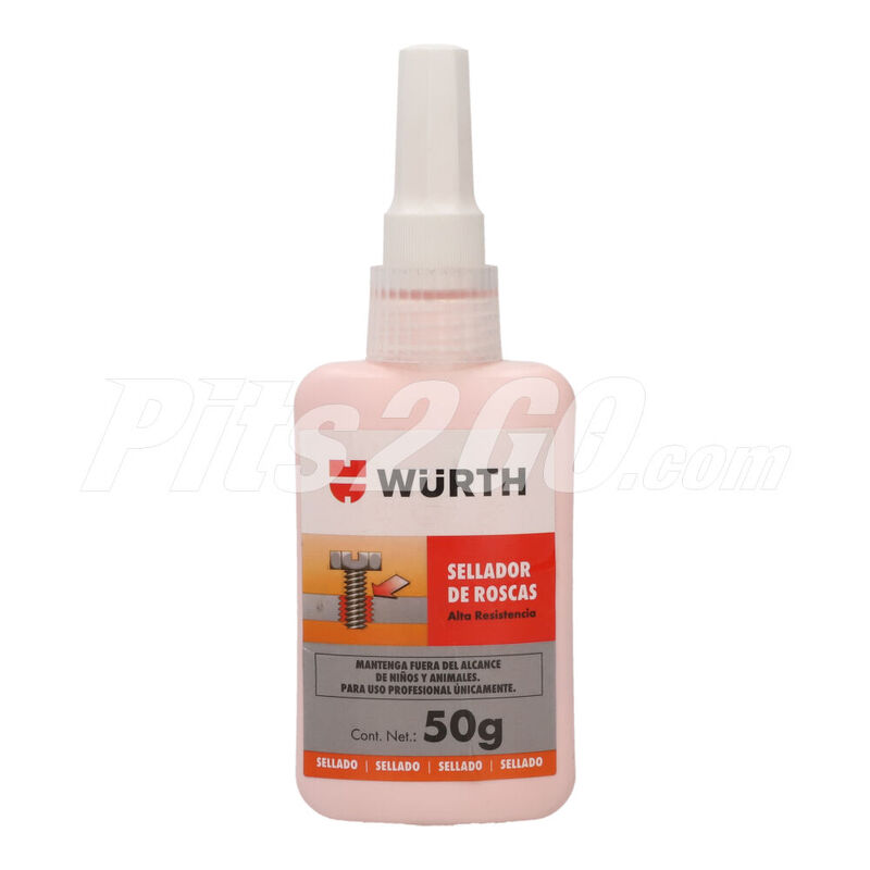 Sellador de roscas de alta resistencia para Tractocami&oacute;n, Marca Wurth, compatible con Gen&eacute;rico image number null