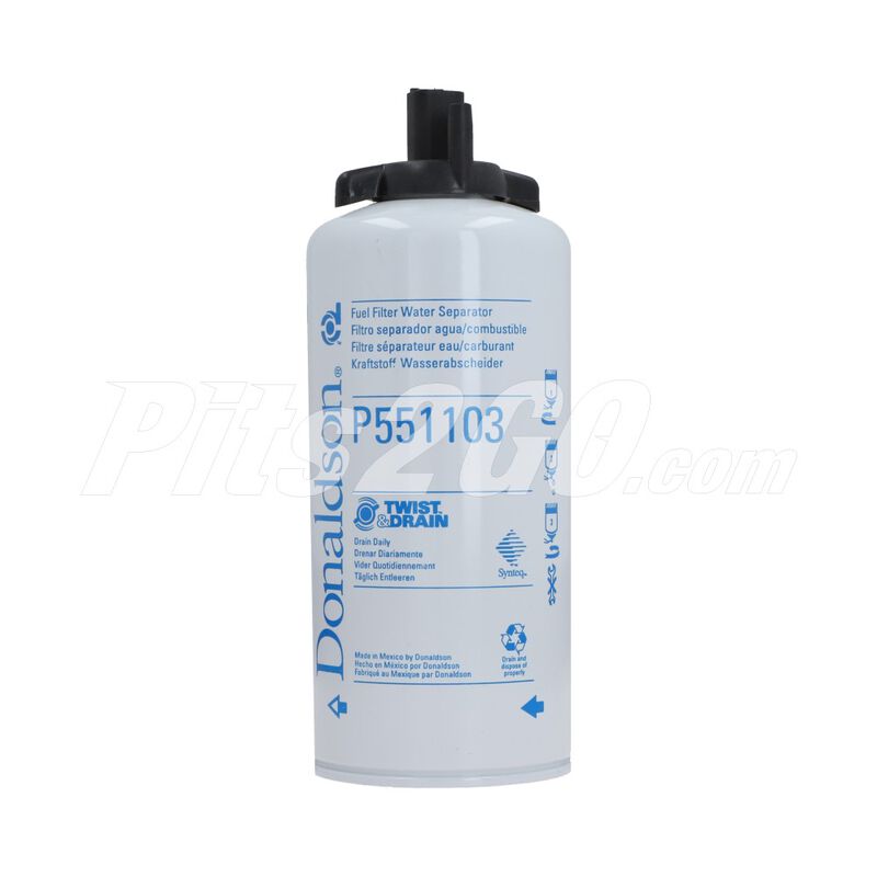 Filtro para combustible separador de agua, para Tractocami&oacute;n, Marca del producto: Donaldson, compatible con: Gen&eacute;rico,n&uacute;mero de parte:,DNP551103 image number null