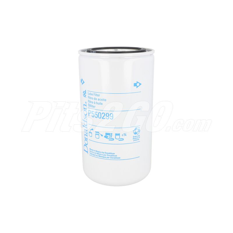 Filtro aceite para Tractocamión, Marca Donaldson, compatible con Genérico image number null