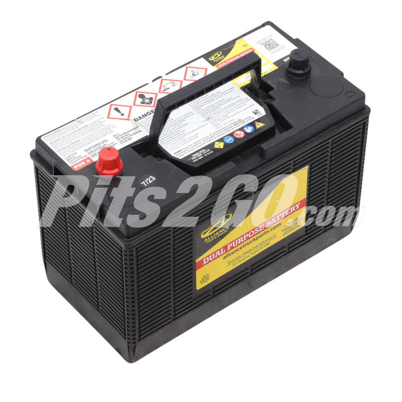 Bater&iacute;a poste doble para Tractocami&oacute;n, Marca Alliance, compatible con Gen&eacute;rico image number null