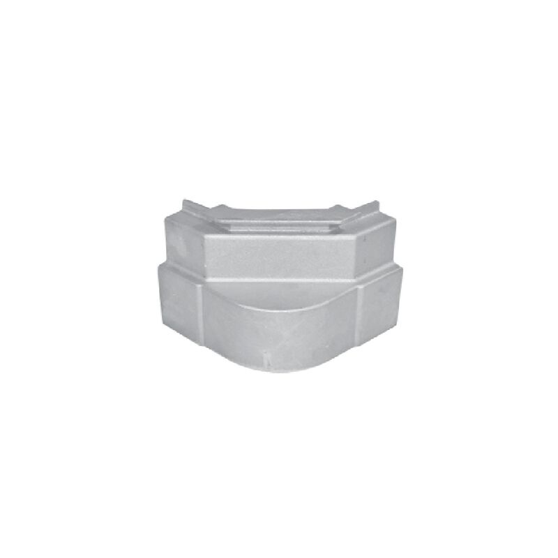 Tapa de esquina gda c/tapa, frontal universal de pared delgada de aluminio p-101 para Remolques, Marca Great Dane, compatible con Cajas image number null