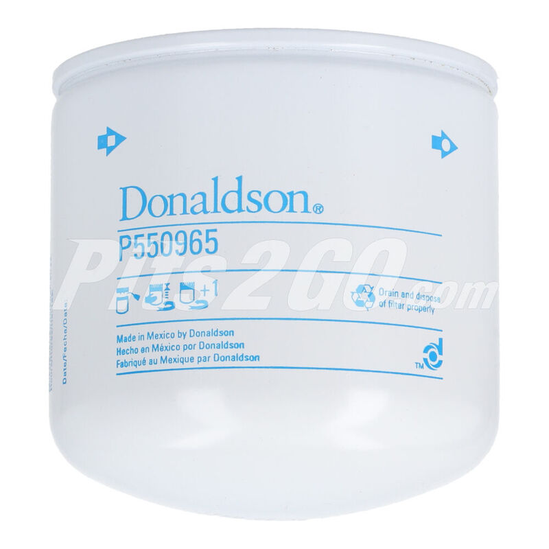 Filtro de aceite de motor para Tractocami&oacute;n, Marca Donaldson, compatible con Gen&eacute;rico image number null