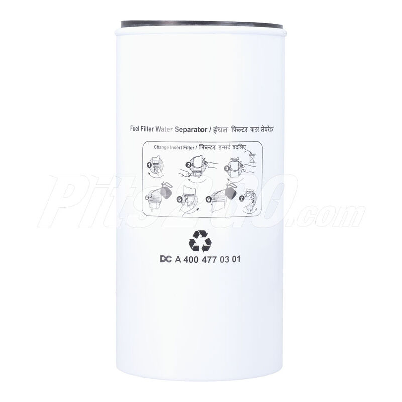 Filtro de combustible, para Cami&oacute;n, Marca del producto: Mitsubishi, compatible con: FL360,n&uacute;mero de parte:,MBFA4004770301 image number null