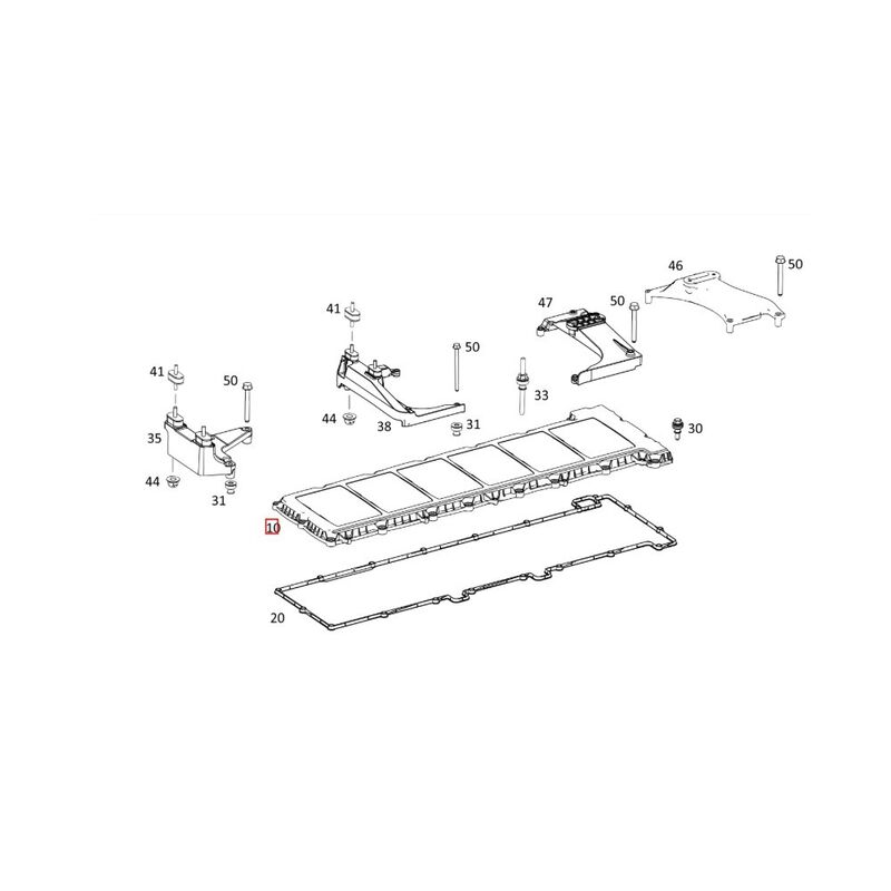 Cubierta de cilindro para Tractocamión, Marca del producto Detroit Diésel, compatible con Cascadia image number null