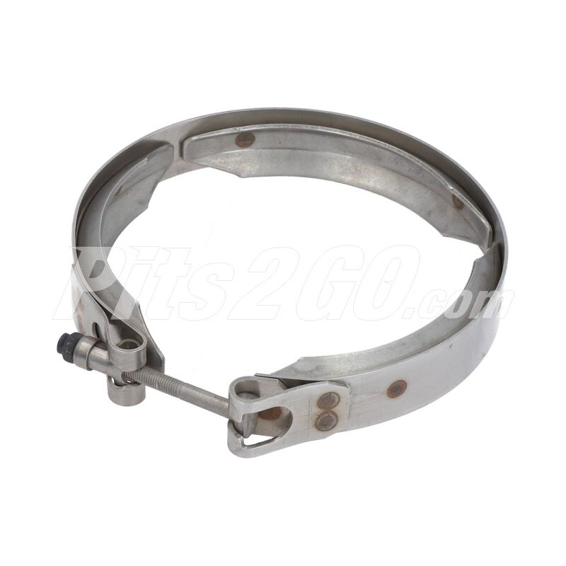 Abrazadera tubo para Tractocami&oacute;n, Marca Detroit Di&eacute;sel, compatible con Serie 60 image number null