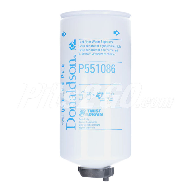 Filtro separador aceite combustible para Tractocamión, Marca Donaldson, compatible con Genérico image number null