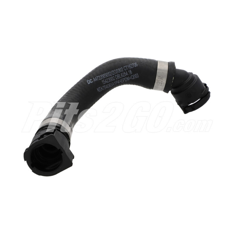 L&iacute;nea refrigerante para Tractocami&oacute;n, Marca Detroit Di&eacute;sel, compatible con Serie 60 image number null