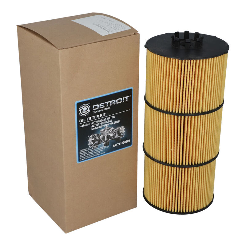 Filtro de aceite para Tractocamión, Marca Detroit Diésel, compatible con Serie 60 image number null