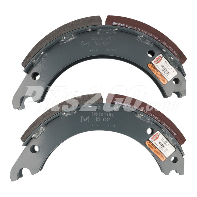 Kit de balatas delanteras, para Cami&oacute;n, Marca del producto: Meritor, compatible con: Business Class,n&uacute;mero de parte: TDAKSMA2124702QP image number null