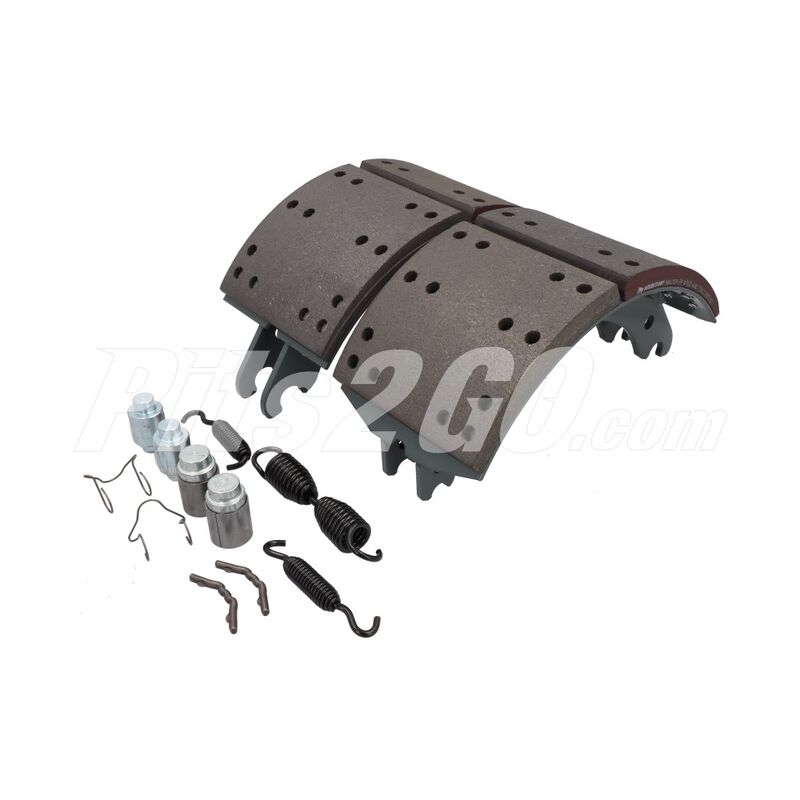 Balata zapata frenos 4707, para Tractocamión, Marca del producto: Meritor, compatible con: Columbia,Número de parte: TDAPKSMA2124707QP image number null