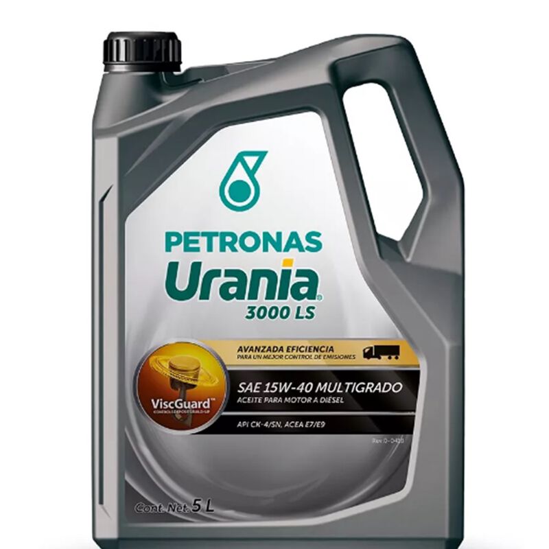 Aceite Urania 3000 LS 15W-40 CK-4, garrafa 5 litros image number null