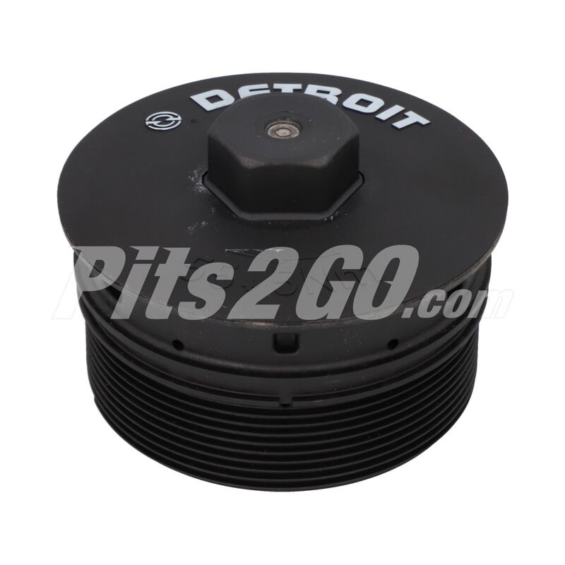 Tapa filtro de agua para Tractocamión, Marca Detroit Diésel, compatible con Serie 60 image number null