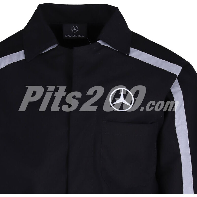 Bata industrial negra reflejante, para Tractocamión, Marca del producto: Mercedes-Benz, compatible con: Genérico,Número de parte: MBPBATIND001NG image number null