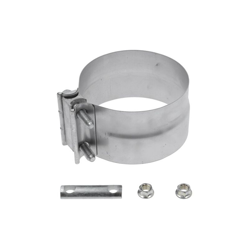 Abrazadera tubo  escape para Tractocamión, Marca Torctite, compatible con FH image number null