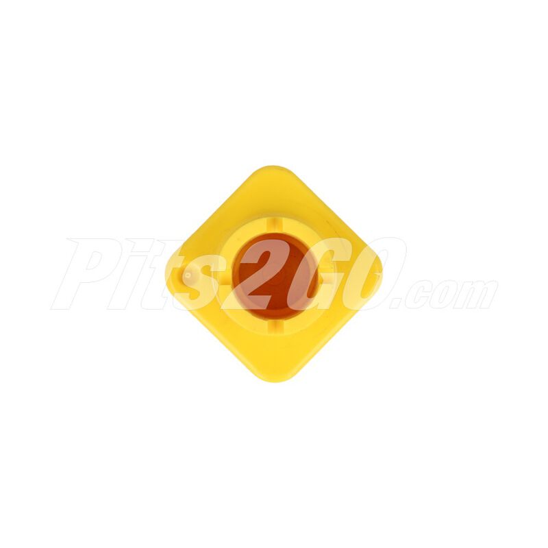 Perilla amarilla válvula estacionamiento para Tractocamión, Marca Bendix, compatible con FH image number null