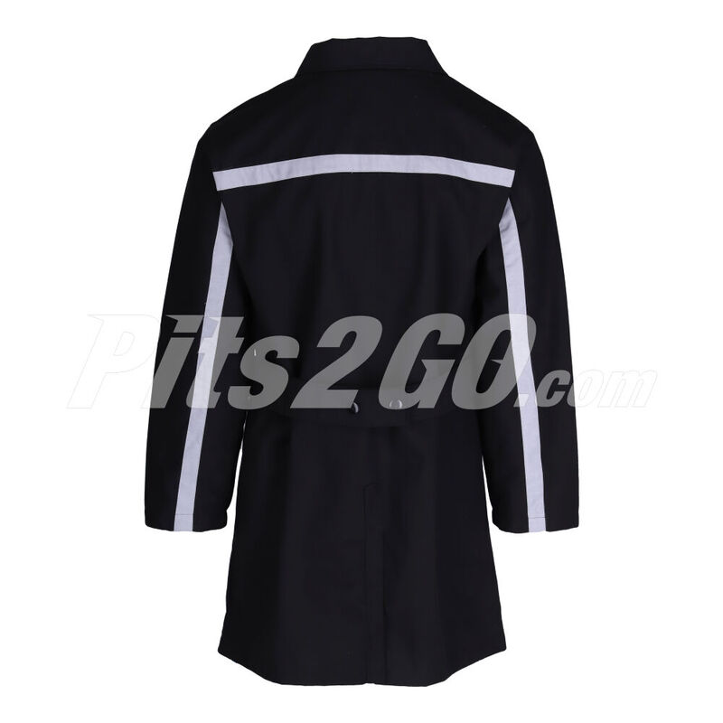 Bata industrial negra reflejante, para Tractocamión, Marca del producto: Mercedes-Benz, compatible con: Genérico,Número de parte: MBPBATIND001NG image number null