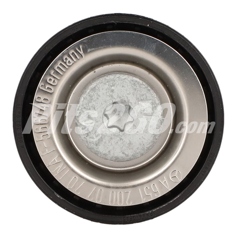 Polea lisa superior para Vanes, Marca Mercedes-Benz, compatible con Sprinter image number null