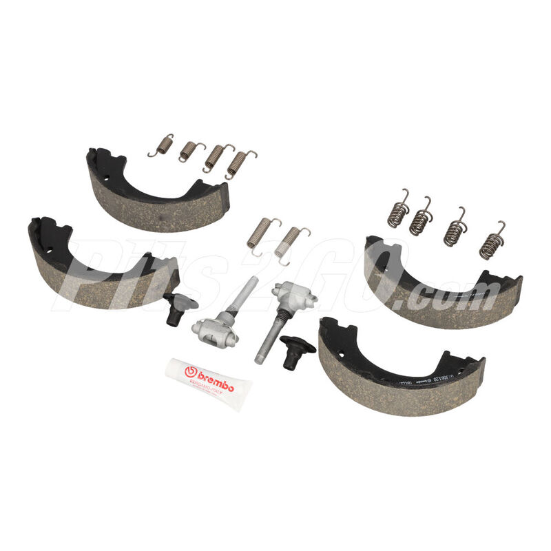 Juego balatas, para Vanes, Marca del producto: Mercedes-Benz, compatible con: Sprinter,n&uacute;mero de parte: A9064200420 image number null