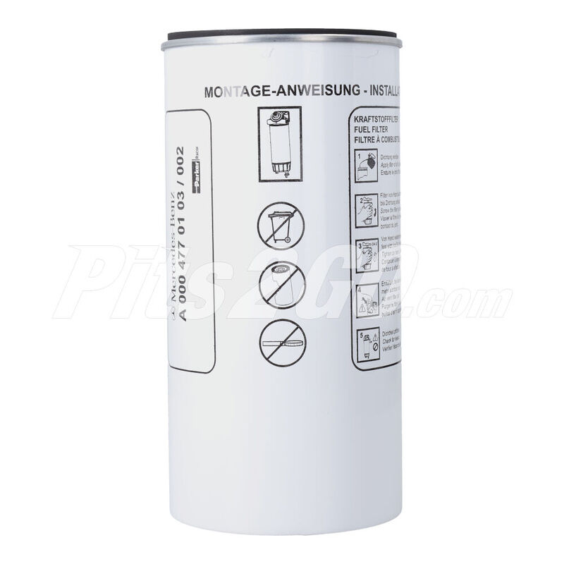 Filtro combustible, para Tractocami&oacute;n, Marca del producto: Detroit Di&eacute;sel, compatible con: Serie 60,N&uacute;mero de parte: DDEA0004770103 image number null