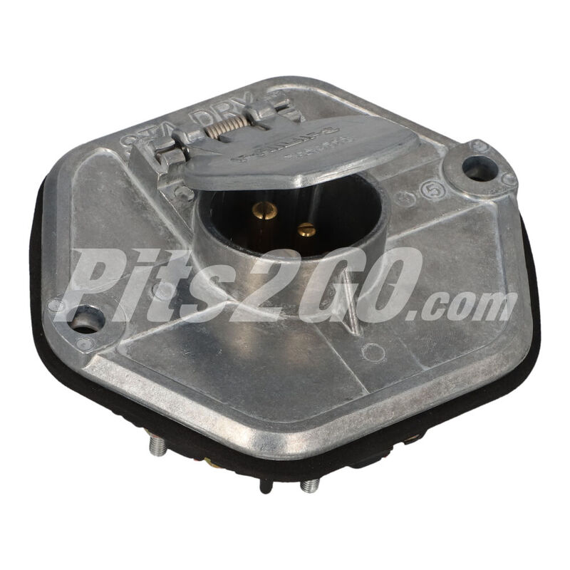 Conector hembra 7 v&iacute;as con t&eacute;rmicos para Tractocami&oacute;n, Marca Philips, compatible con Gen&eacute;rico image number null