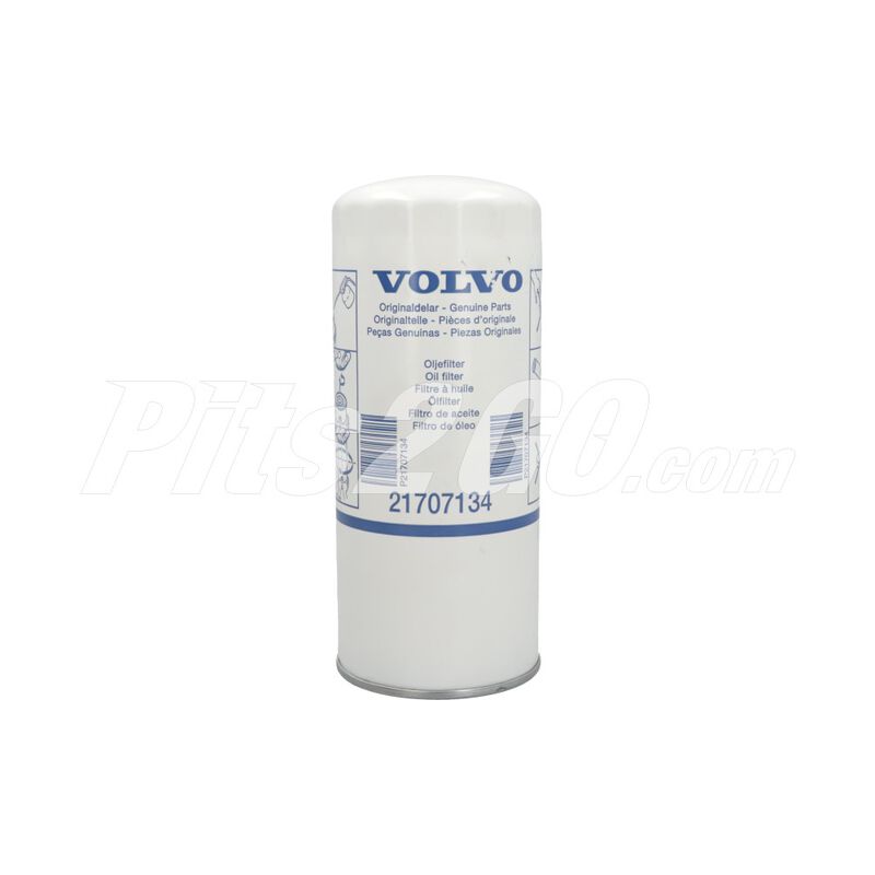 Filtro de aceite, para Tractocamión, Marca del producto: Volvo, compatible con: D12,Número de parte: 21707134 image number null