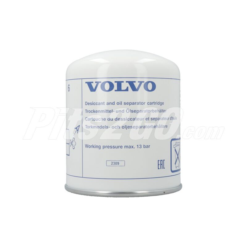 Filtro secador para Tractocamión, Marca Volvo, compatible con D13 image number null