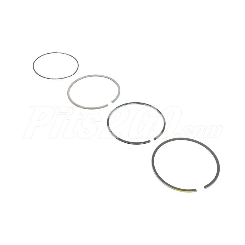 Juego de anillos pistón para Tractocamión, Marca Detroit Diésel, compatible con Serie 60 image number null