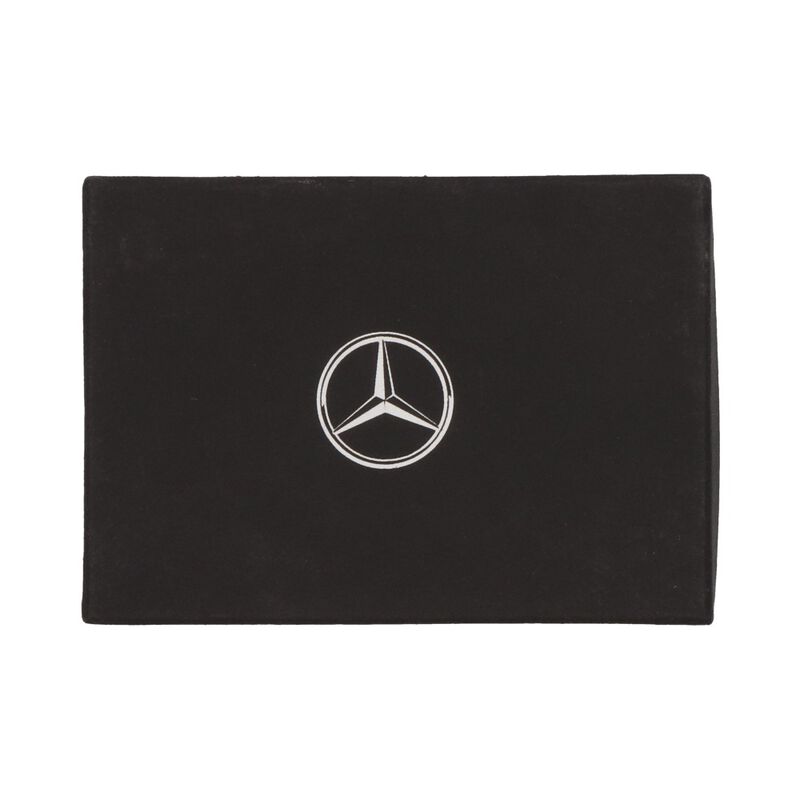Tarjetero piel ternera forro chocolate, Marca Mercedes-Benz image number null