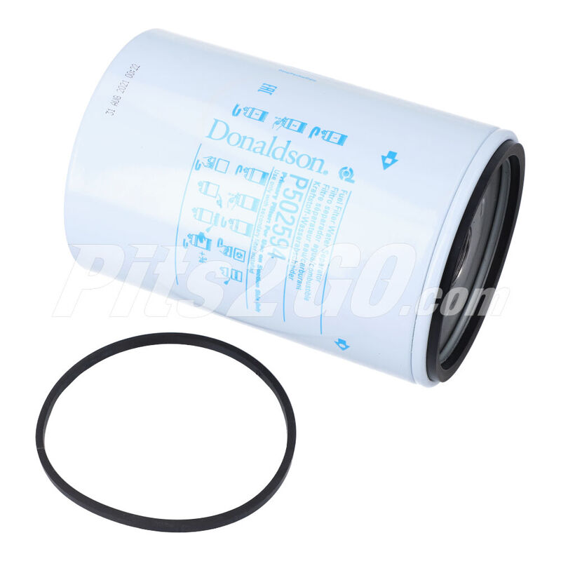 Filtro separador agua combustible para Tractocami&oacute;n, Marca Donaldson, compatible con Gen&eacute;rico image number null