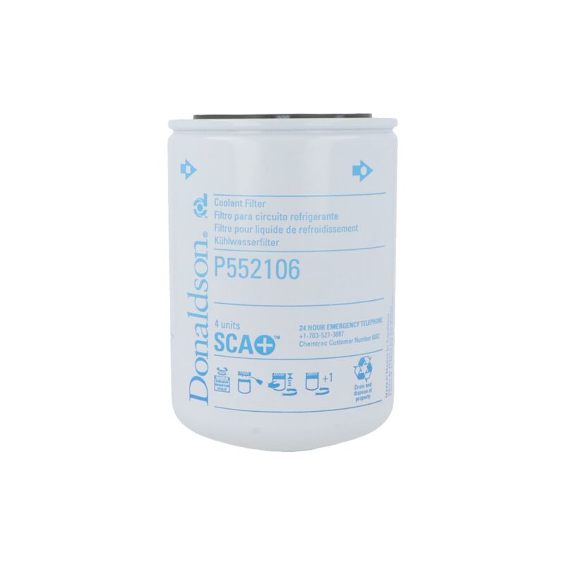 Filtro de refrigerante enroscable, para Tractocami&oacute;n, Marca del producto: Donaldson, compatible con: Cascadia,n&uacute;mero de parte:,DNP552106 image number null
