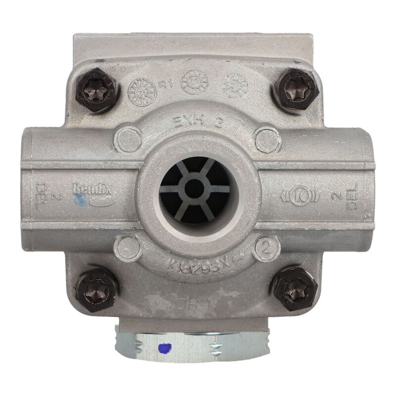 Válvula de escape rápido para Tractocamión, Marca Bendix, compatible con Cascadia image number null