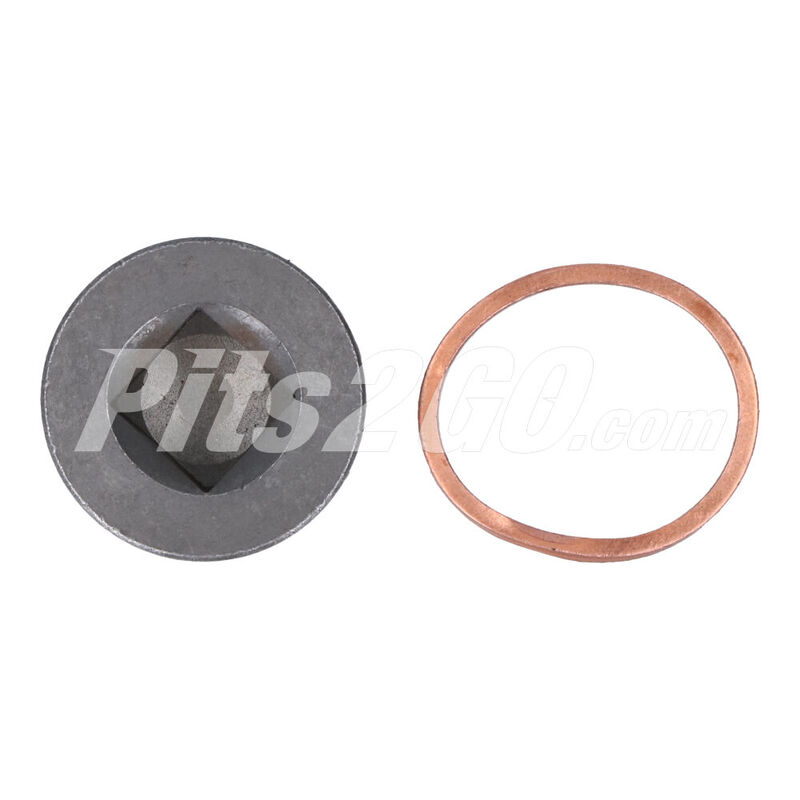 Tap&oacute;n de c&aacute;rter para Tractocami&oacute;n, Marca Detroit Di&eacute;sel, compatible con Serie 60 image number null