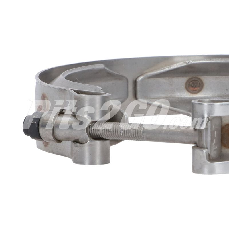Abrazadera tubo para Tractocami&oacute;n, Marca Detroit Di&eacute;sel, compatible con Serie 60 image number null