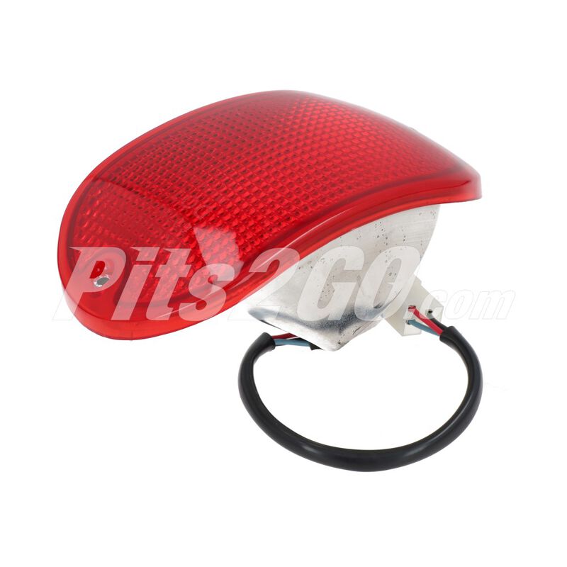 Plaf&oacute;n rojo trasero Boxer para Buses, Marca Marcopolo, compatible con MBO, Boxer image number null