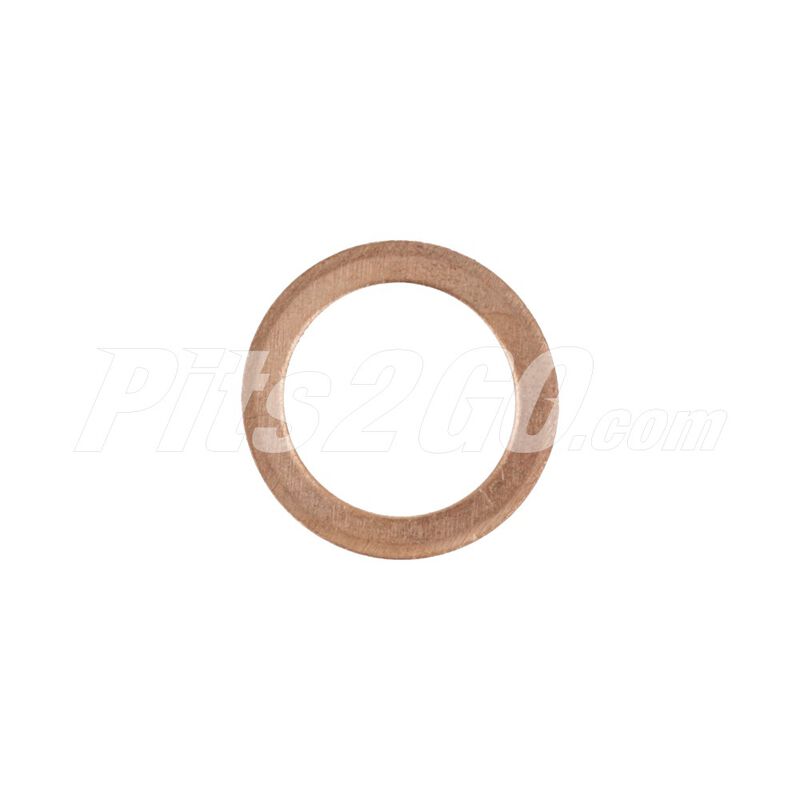 Junta cobre 14 mm int, 20 mm ext. para Tractocami&oacute;n, Marca Volvo, compatible con FE,FH,FL,FM image number null