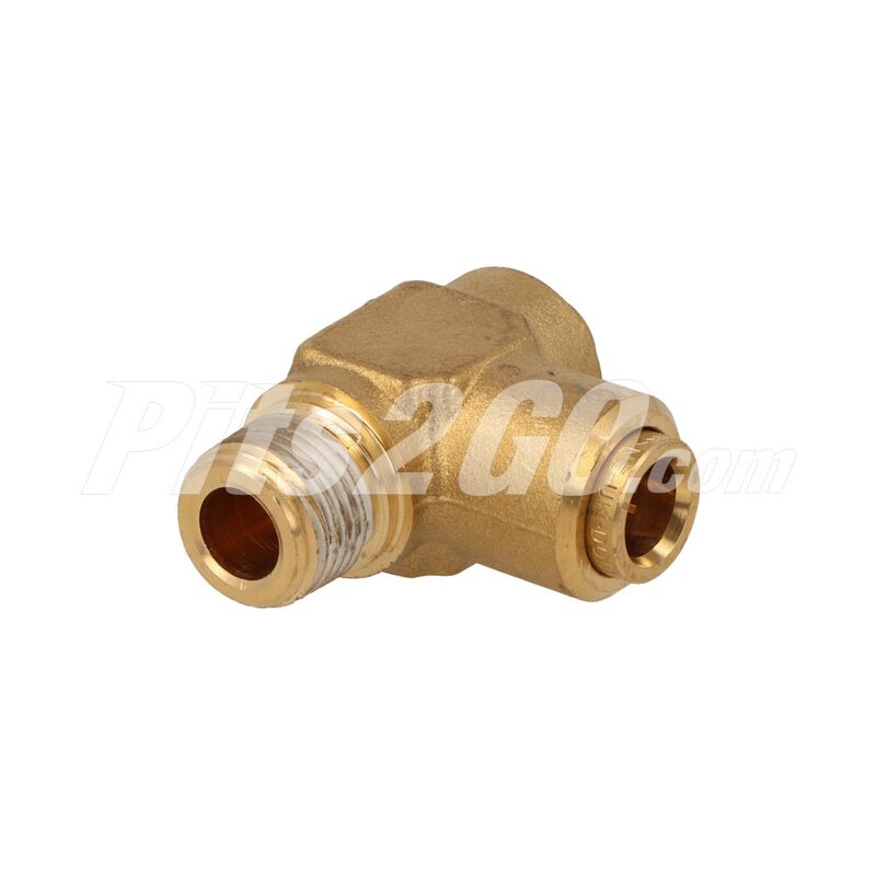 Conexi&oacute;n T 3/8 npt x 1/4 x 3/8 para Tractocami&oacute;n, Marca Volvo, compatible con FH image number null