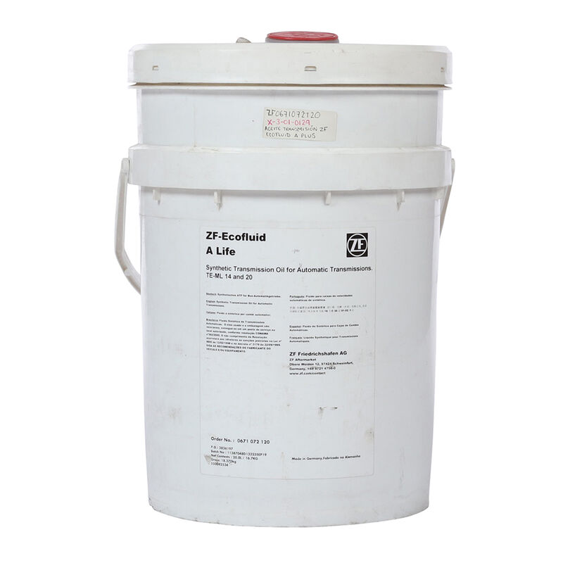 Aceite para transmisión manual  Cubeta 19 litros,Marca del producto: ZF Ecofluid,"Número de parte: ZF0671072120 image number null