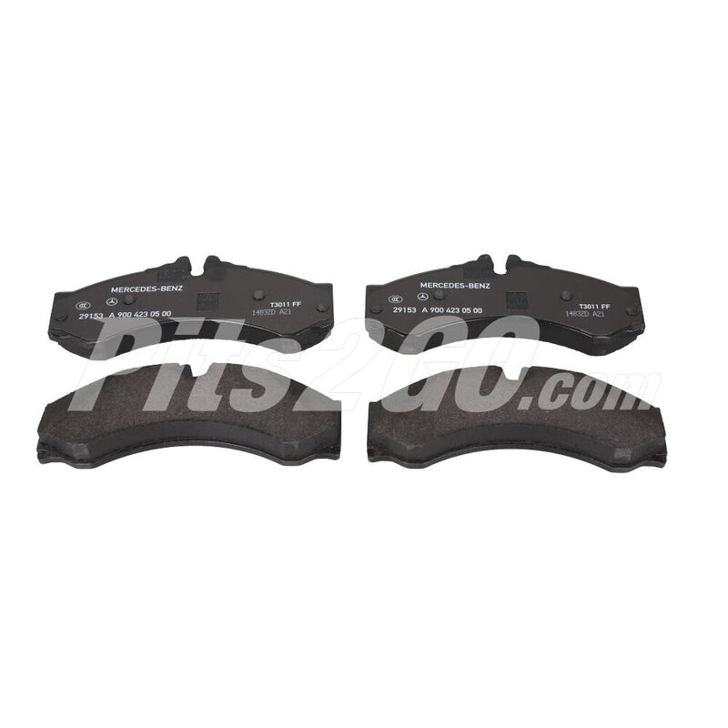 Juego de pastillas de freno, para Vanes, Marca del producto: Mercedes-Benz, compatible con: Sprinter,número de parte: A9004200400 image number null