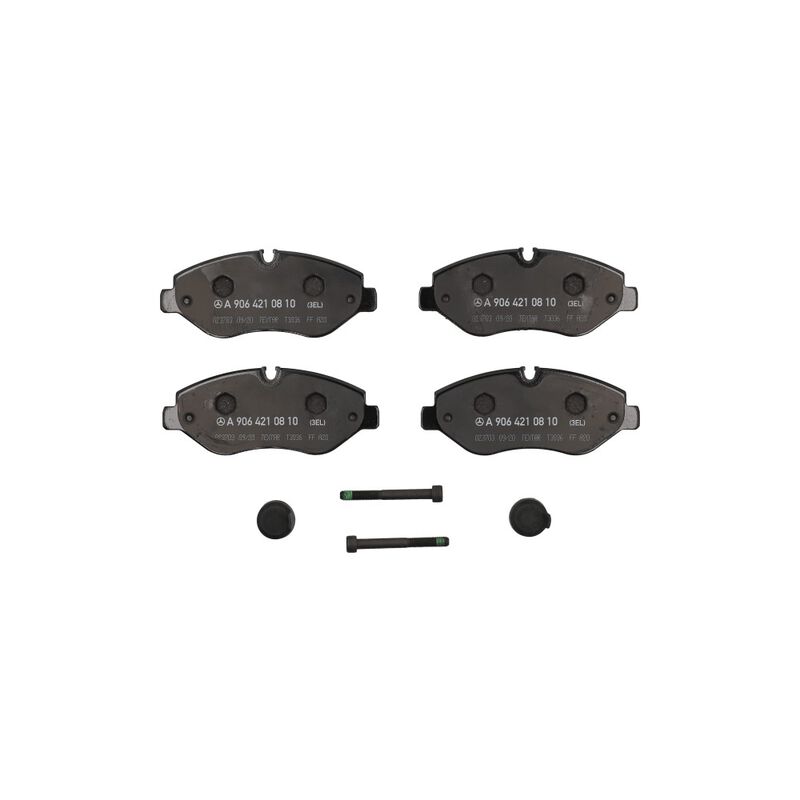 Juego balatas, para Vanes, Marca del producto: Mercedes-Benz, compatible con: Sprinter,n&uacute;mero de parte: A9064210400 image number null