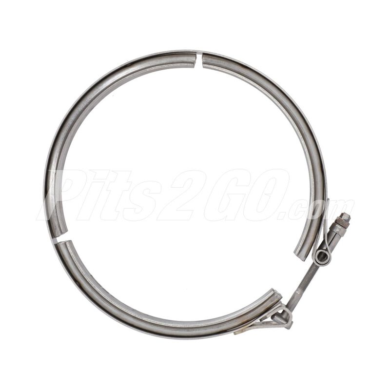 Abrazadera para turbo para Tractocami&oacute;n, Marca Detroit Di&eacute;sel, compatible con Serie 60 image number null