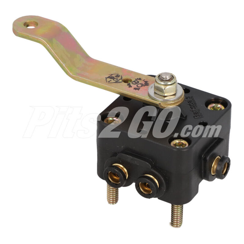 Válvula niveladora de suspensión delantera para Tractocamión, Marca Barksdale, compatible con Genérico image number null