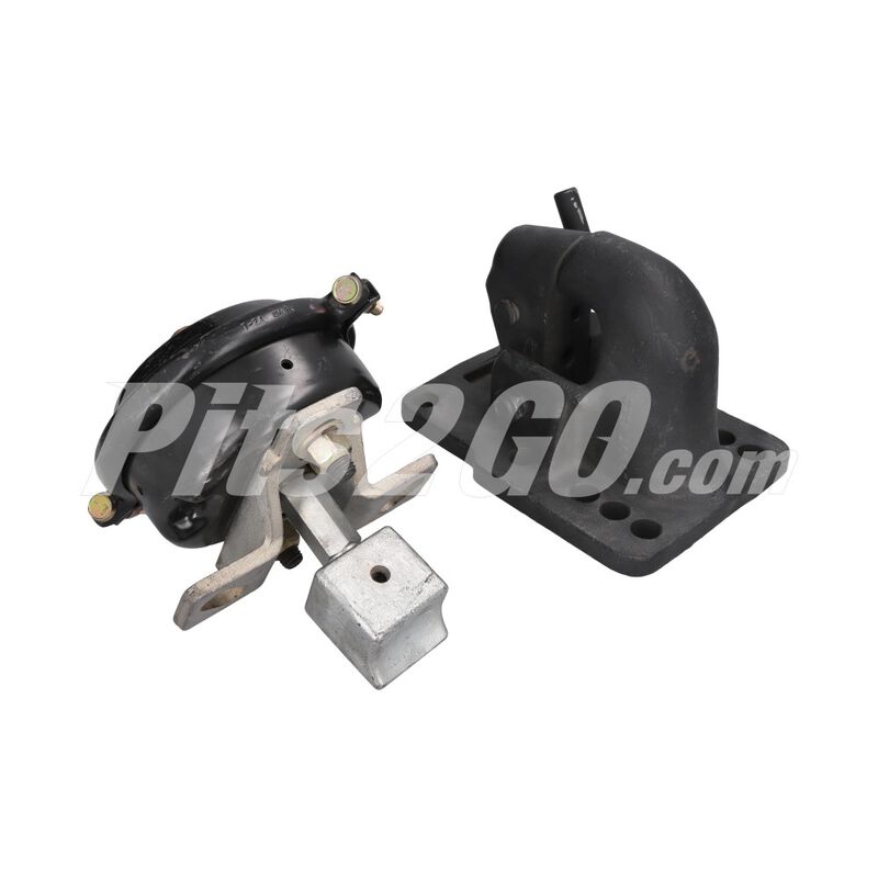 Gancho para dolly 10 barrenos para Tractocamión, Marca Holland, compatible con FH image number null