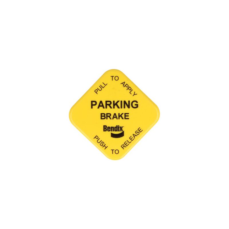 Perilla amarilla v&aacute;lvula estacionamiento para Tractocami&oacute;n, Marca Bendix, compatible con FH image number null