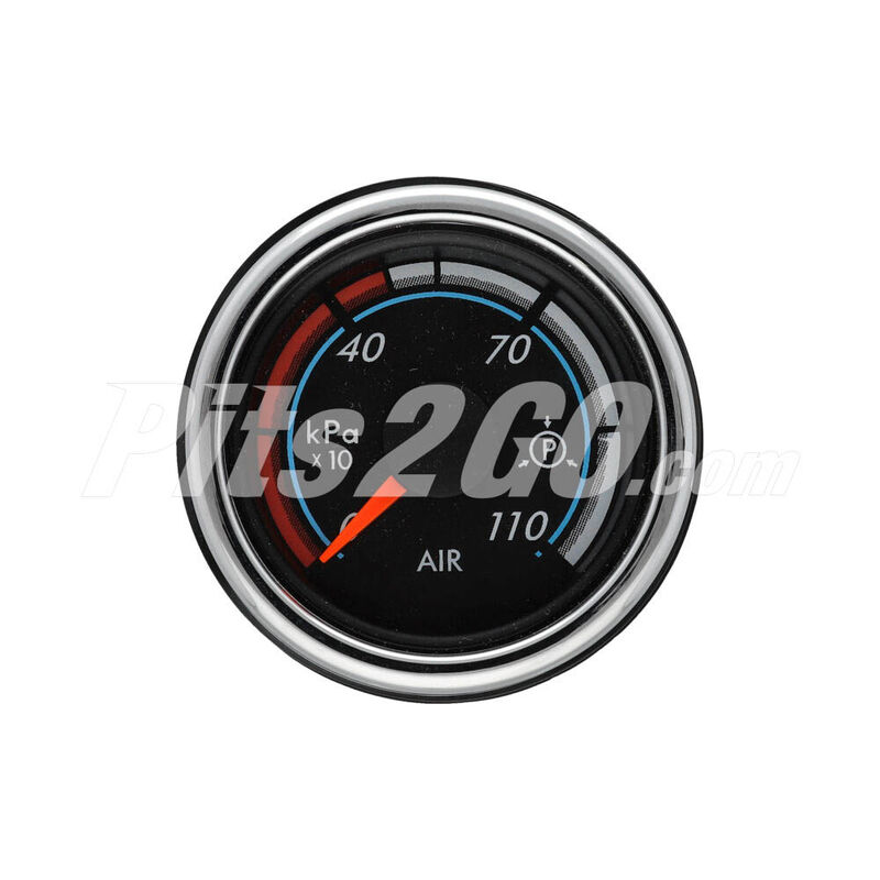 Indicador presi&oacute;n de aire para Tractocami&oacute;n, Marca Freightliner, compatible con Century Class image number null